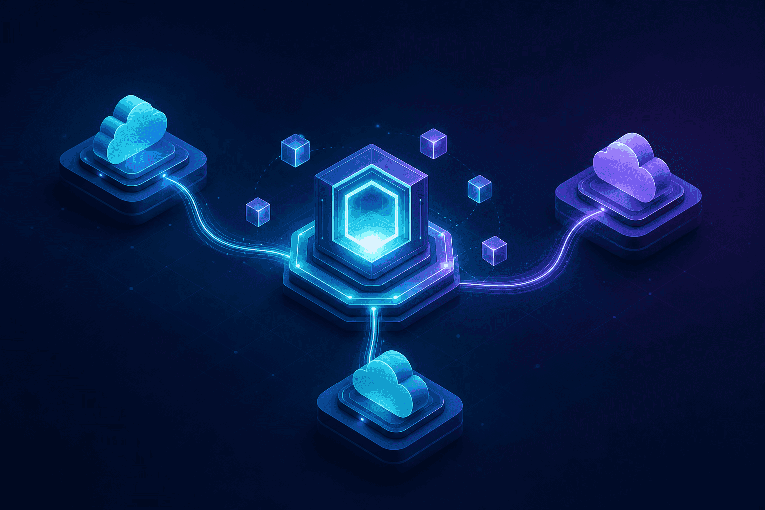 LLM Gateway deployed across AWS, GCP, and Azure