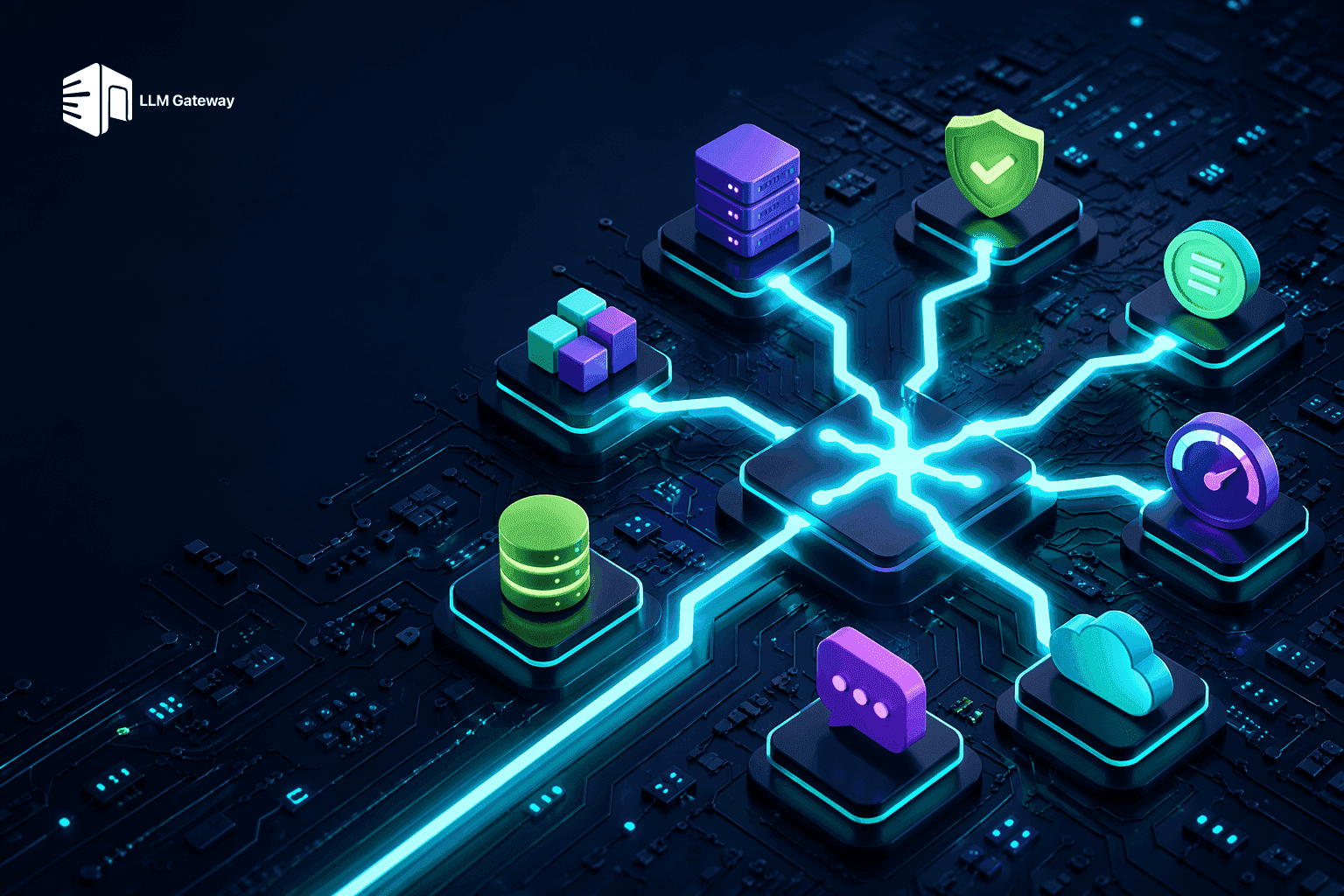 The best LiteLLM alternatives in 2026 — LLM gateway options branching from a central routing hub